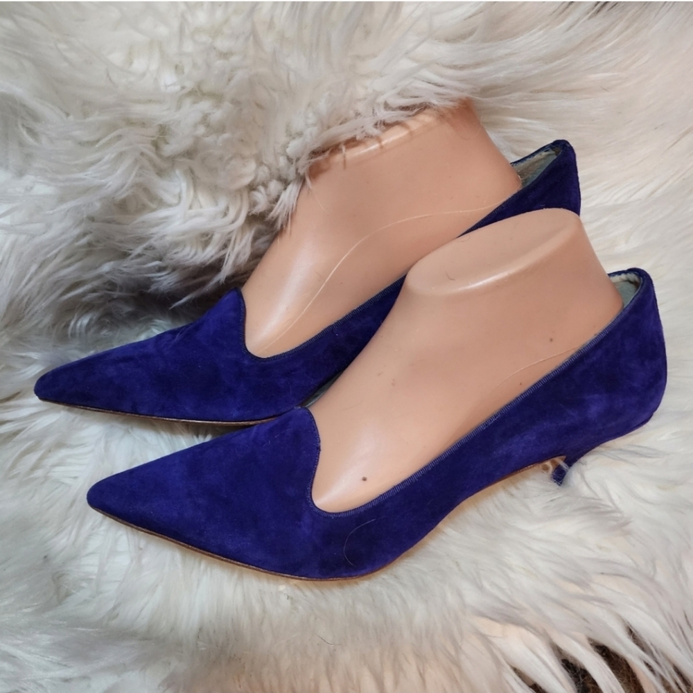 Elizabeth and James Cobalt pumps 10